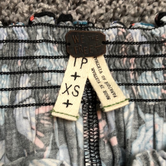 Free People Lexington Off The Shoulder Top - Picture 8 of 9